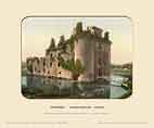 Dumfries, Caerlaverock Castle - Photochrom (various railways)