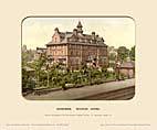 Dumfries, Station Hotel - Photochrom (various railways)
