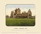 Dumfries, Sweetheart Abbey - Photochrom (various railways)