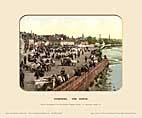Dumfries, The Sands - Photochrom (various railways)