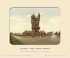 Mauchline, Burn's National Monument - Photochrom (various railways)