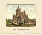 Paisley, Coates Memorial Church - Photochrom (various railways)