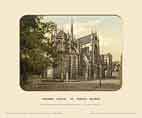 Arundel Castle, St Philip's Church - Photochrom (various railways)