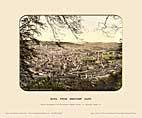 Bath, From Beechen Cliff - Photochrom (various railways)