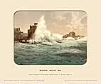 Bognor, Rough Sea - Photochrom (various railways)