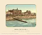 Brighton, From Pier II - Photochrom (various railways)