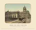 Cambridge, Caius Coll.& Senate House - Photochrom (various railways)