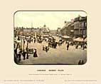 Carlisle, Market Place - Photochrom (various railways)