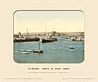 St Helier, Boats Arrival, Jersey - Photochrom (various railways)