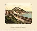 Gorey & The Castle, Jersey - Photochrom (various railways)