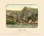 Cheddar, Cliffs I - Photochrom (various railways)