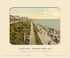 Clacton-On-Sea, Promenade Looking E. - Photochrom (various railways)