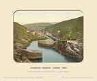 Boscastle Harbour, Looking West - Photochrom (various railways)