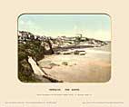 Newquay, The Sands - Photochrom (various railways)