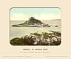 Penzance, St Michael's Mount - Photochrom (various railways)