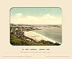 St Ives, General View - Photochrom (various railways)
