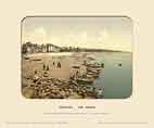 Exmouth, Beach - Photochrom (various railways)