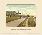 Folkestone, Lee's Prom. & Bandstand - Photochrom (various railways)