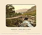 Derwentwater, Ashness Bridge & Skiddaw - Photochrom (various railways)