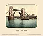 Tower Bridge - Photochrom (various railways)