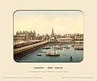 Lowestoft, Inner Harbour - Photochrom (various railways)