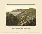 Lynmouth, View From Lynton - Photochrom (various railways)