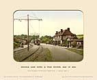 Groudle Glen Hotel & Tram Station - Photochrom (various railways)