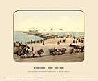 Morecambe, West End Pier - Photochrom (various railways)