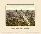 Oxford, General View & High Street - Photochrom (various railways)