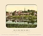 Ross-On-Wye, From River II, - Photochrom (various railways)