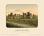 Stonehenge, Near Salisbury - Photochrom (various railways)