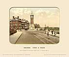 Skegness, Tower & Parade - Photochrom (various railways)