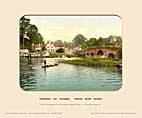 Sonning, White Hart Hotel - Photochrom (various railways)