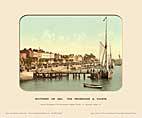 Southend-On-Sea, Promenade & Yachts - Photochrom (various railways)