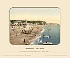 Teignmouth, Beach - Photochrom (various railways)