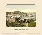 Torquay, From Waldren Hill - Photochrom (various railways)