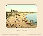 Tynemouth, Long Sands - Photochrom (various railways)