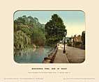 Bonchurch Pond, Isle Of Wight I - Photochrom (various railways)