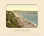 Sandown Bay, Isle Of Wight - Photochrom (various railways)