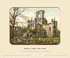 Kirkstall Abbey, Near Leeds - Photochrom (various railways)
