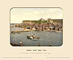 Whitby, From West Cliff - Photochrom (various railways)