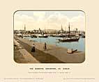 Kingstown, The Harbour I - Photochrom (various railways)