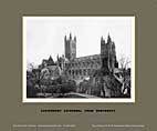 Canterbury Cathedral From N.W. - South Eastern & Chatham Railway