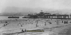 New Brighton, Beach and Pier - Wirral Railway