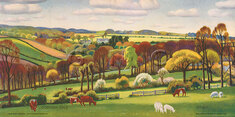 Cornish Vale by Adrian Paul Allinson