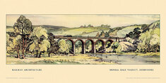 Monsal Dale Viaduct by Kenneth Steel