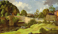 Hockworthy Bridge, Dartmoor by Eric Hesketh Hubbard