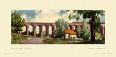 Colne Valley Viaduct, Chappel by Leonard Russell Squirrell