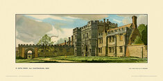 St Osyth Priory nr Clacton-on-Sea by Frederick William Baldwin