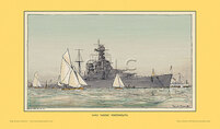 Portsmouth, HMS Hood by Donald Maxwell